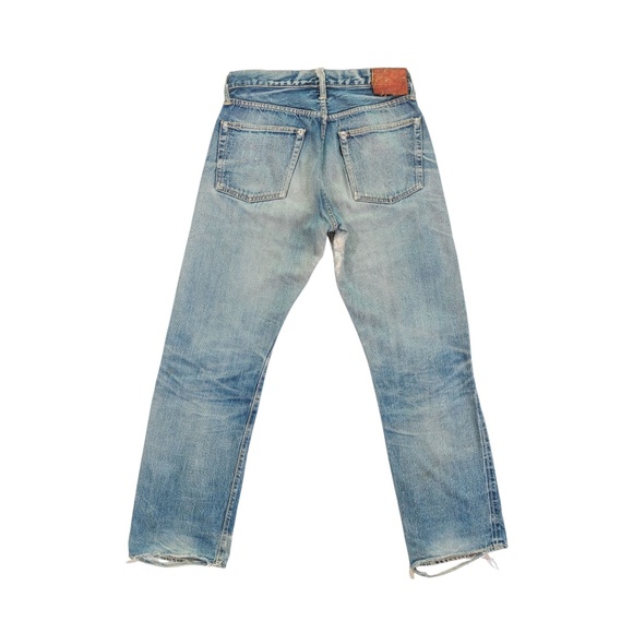 Vintage sewing chop by john bull selvedge distressed jeans (japan) - Picture 4 of 10